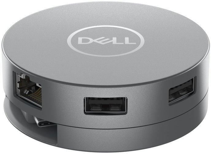 DELL mobilní adaptér DA305/ USB-C/ na HDMI/ DisplayPort/ Ethernet RJ-45/ 2x USB 3.1/ replikátor portů