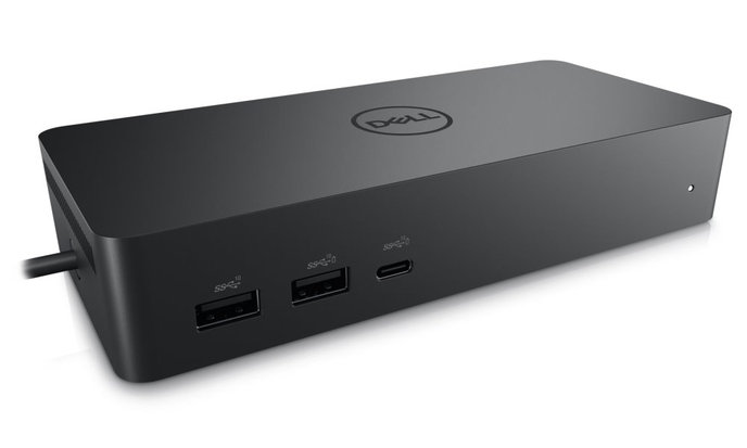 DELL UD22/ dokovací stanice/ Universal Dock/ USB-C/ 4x USB/ 2x USB-C/ 2x DP/ HDMI/ RJ-45/ PD 96W