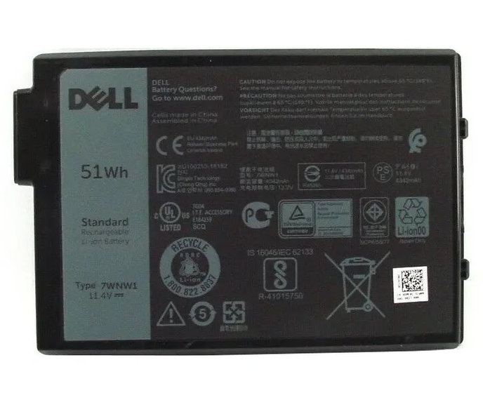 DELL baterie/ 3-článková/ 51 Wh/ pro Latitude Rugged 5420,5424,7424