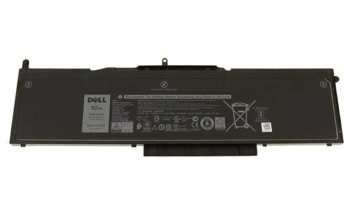 DELL baterie/ 6-článková/ 92 Wh/ pro Precision 3520,3530, Latitude 5580,5591