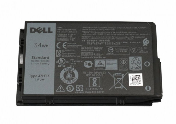 DELL baterie/ 2-čl./ 34 Wh/ Latitude Rugged 7212, 7220