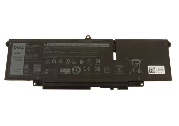 DELL Baterie 3-cell 57W/ HR LI-ION pro Latitude 7340,7440,7450,7640