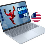 DELL 16 Plus DB16250/ Ultra 9 288V/ 32GB/ 1TB SSD/ 16" 2.5K mini LED dotykový/ FPR/ US KB/ W11Pro/ modrý/ 3Y PS NBD on-site