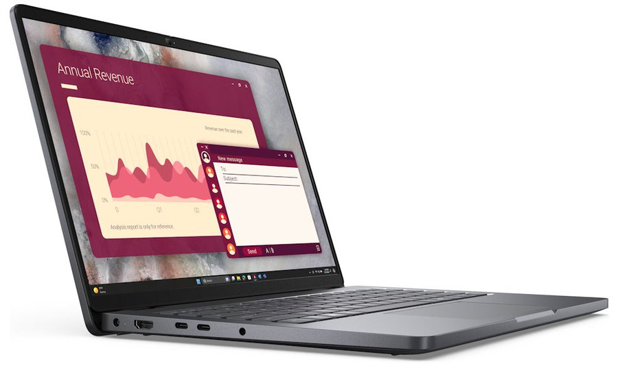 DELL Pro 14 PC14255/ AMD Ryzen 5 220/ 16GB/ 512GB SSD/ 14" FHD+/ FPR/ W11Pro/ 3Y PS on-site