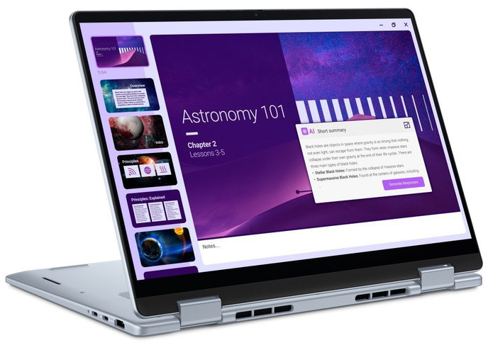 DELL 14 Plus 2v1 Touch/ Core Ultra 7 256V/ 16GB/ 1TB SSD/ 14" FHD+ dotyk/ W11H/ modrý/ 2Y Basic on-site