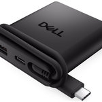 DELL Pro Travel Hub DA225/ dokovací stanice/ 2x USB-C/ USB/ HDMI
