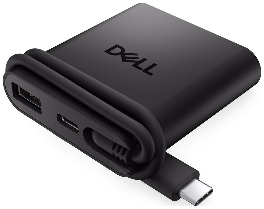 DELL Pro Travel Hub DA225/ dokovací stanice/ 2x USB-C/ USB/ HDMI