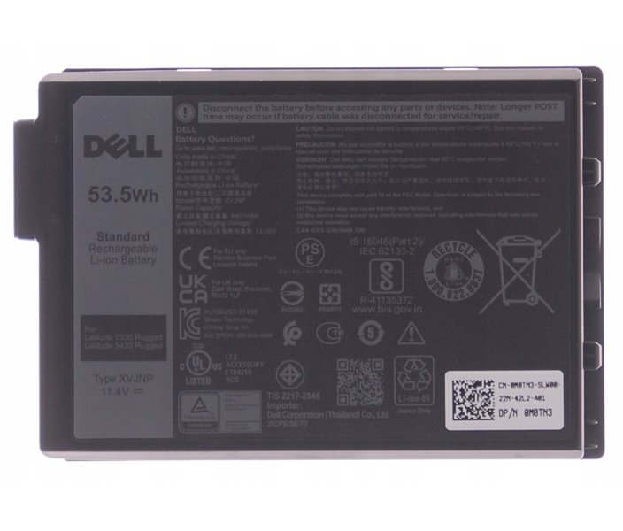 DELL Baterie/ 3-článková / 53.5Wh / Li-ION/ pro Latitude 5430 Rugged/ 7330 Rugged Extreme