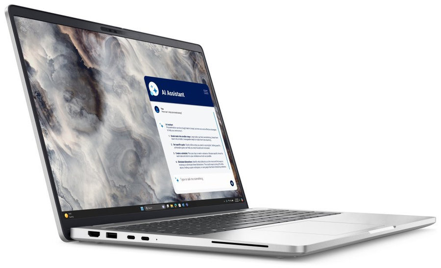 DELL Pro 16 Plus PB16250/ Ultra 7 268V/ 32GB/ 1TB SSD/ 16" FHD+/ FPR/ W11Pro/ vPro/ 3Y PS NBD on-site/ bez adaptéru