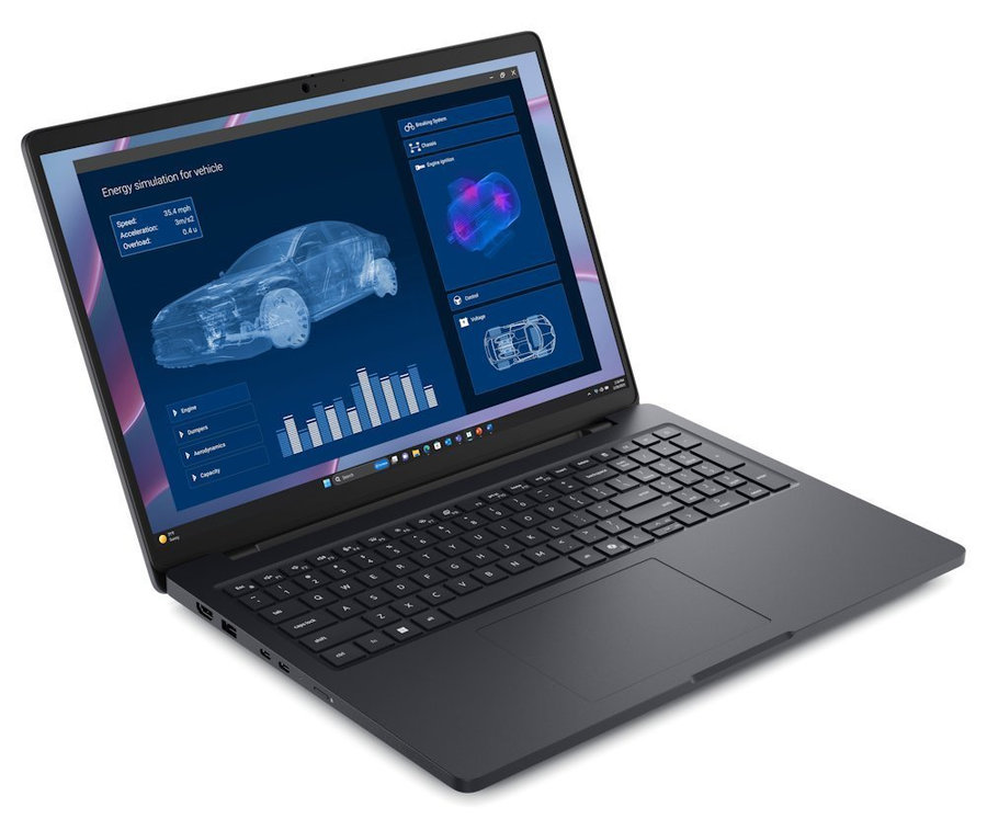 DELL Pro Max 16 MC16255/ AMD Ryzen AI 7 PRO 350/ 32GB/ 512GB SSD/ 16" FHD+/ FPR/ RTX PRO 500 6GB/ W11Pro/ 3Y PS/ bez adaptéru