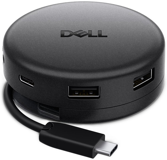 DELL Pro Travel Hub DA326/ dokovací stanice/ 2x USB-C/ 2x USB/ HDMI/ RJ-45/ DP