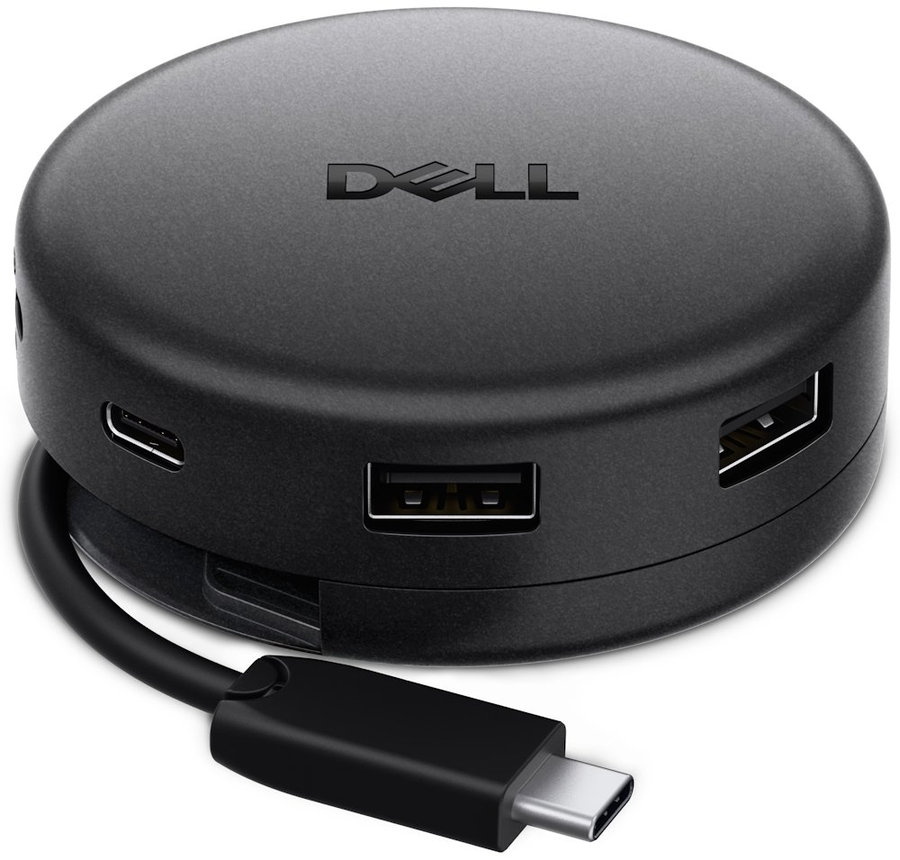 DELL Pro Travel Hub DA326/ dokovací stanice/ 2x USB-C/ 2x USB/ HDMI/ RJ-45/ DP
