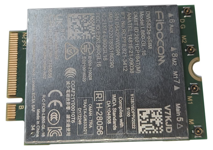 DELL Wireless Mobile Modem 4G DW5823E