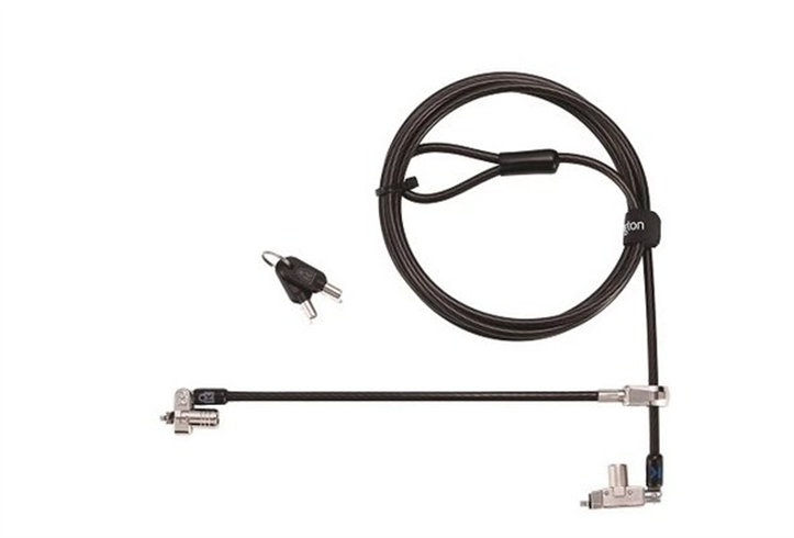 N17 Keyed Dual Head Laptop Lock for Dell Devices Keyed