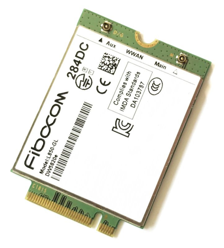DELL Intel XMM 7360 Global LTE-Advanced  Broadband  L850-GL  X10/ DW5820E/ LTE modem pro vybrané notebooky Latitude
