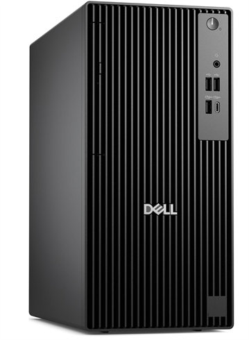 Dell Pro Tower QCT1250 180W TPM i3-14100 8GB 512GB SSD Integrated DVDRW Kb Mouse W11 Pro 3Y ProSpt