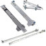 1U/ 2U Static Rails for 2-Post and 4-Post RacksCustomer Kit