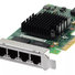 DELL Intel i350 QP v2/ 1GbE/ 4-portová síťová karta/ 1 gigabit/ PCIe / low profile / poloviční výška