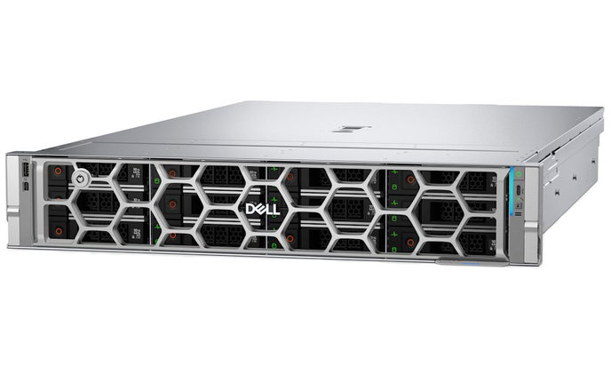 DELL PowerEdge R570/ 16x 2.5"/ Xeon 6507P/ 1x 32GB/ 960GB SSD/ H965i/ iDRAC 10 Enterprise 17G/ 2x 1100W/ 3Y Basic