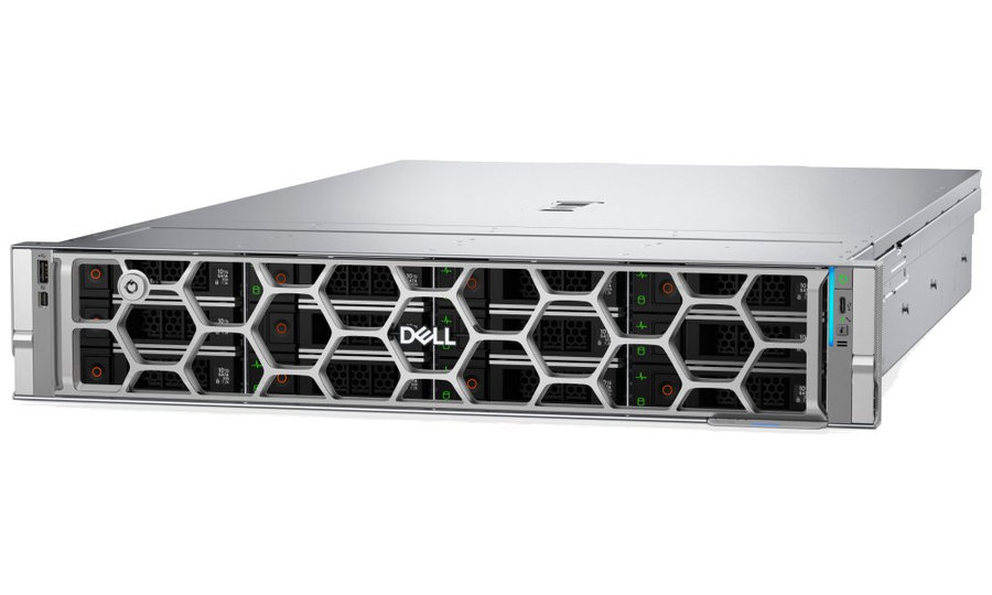DELL PowerEdge R570/ 12x 3.5"/ Xeon 6511P/ 128GB/ 2x 480GB SSD/ H965i/ 2x 800W/ iDRAC 10 Ent./ 2U/ 3Y PS NBD on-site