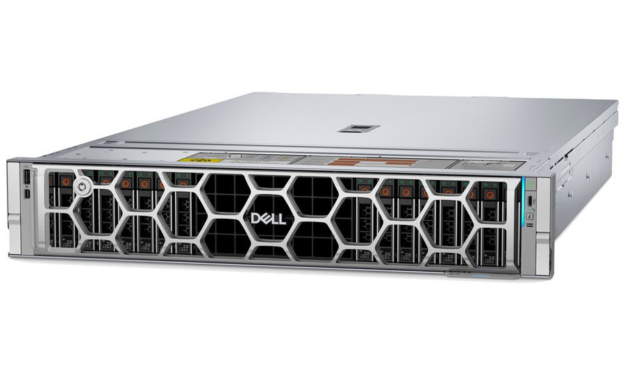 DELL PowerEdge R770/ 16x2.5"/ 2x Xeon 6515P/ 256GB/ 2x480GB SSD/ H965i/ 2x1100W/ nVidia L4 24GB/ iDRAC Ent./ 3Y PS NBD on-site