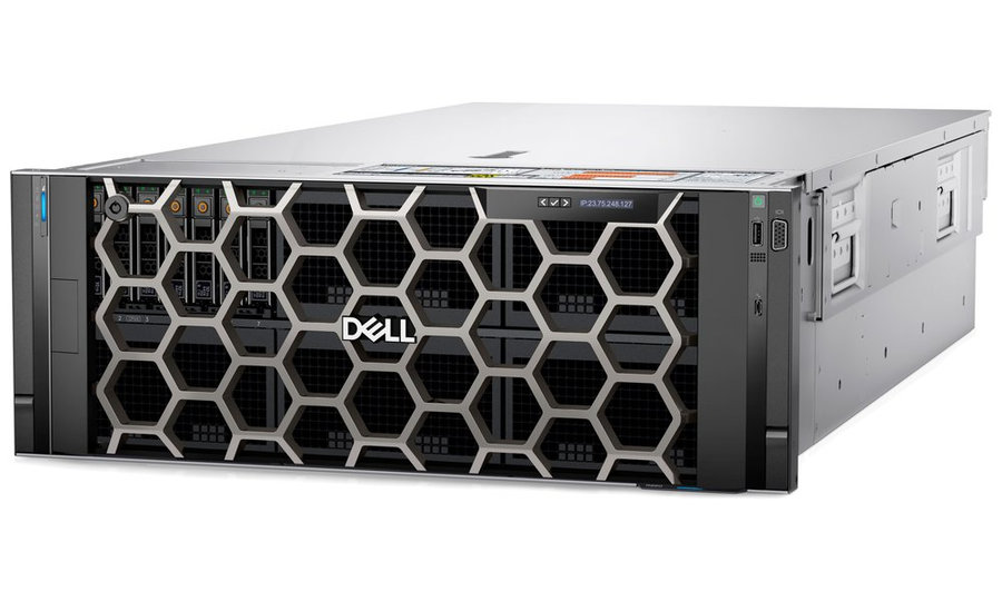 DELL PowerEdge R960/ 16x NVMe/ 4x Xeon 6416H/ 512GB/ 2x 1.6TB NVMe/ 4x 1100W/ iDRAC Ent./ 4U/ 3Y PS NBD on-site