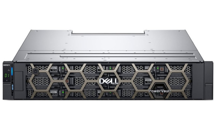 DELL Storage PowerVault ME5212/ SAS/ iSCSI/ FC/ 4x 1.92TB SSD + 4x 8TB 7.2k SAS/ 3Y PS NBD on-site