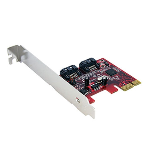 DELL 2-Portový PCI-Express SATA řadič pro rozšíření serveru na 4x 3.5" + 2x 2.5" disky/ pro PowerEdge T20/ T30/ T40