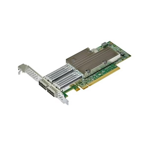 DELL Broadcom 57508/ 2-portová 100Gb QSFP PCIe Full Height V2 síťová karta/ Full Height/ plná výška/ full profile