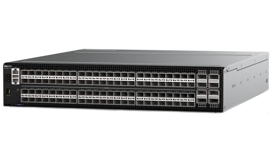 DELL Networking S5296F-ON Switch,96x 25GbE SFP28, 8x 100GbE QSFP28 ports, IO to PSU air, 2x PSU/ OS10/ 3Y PS NBD on-site