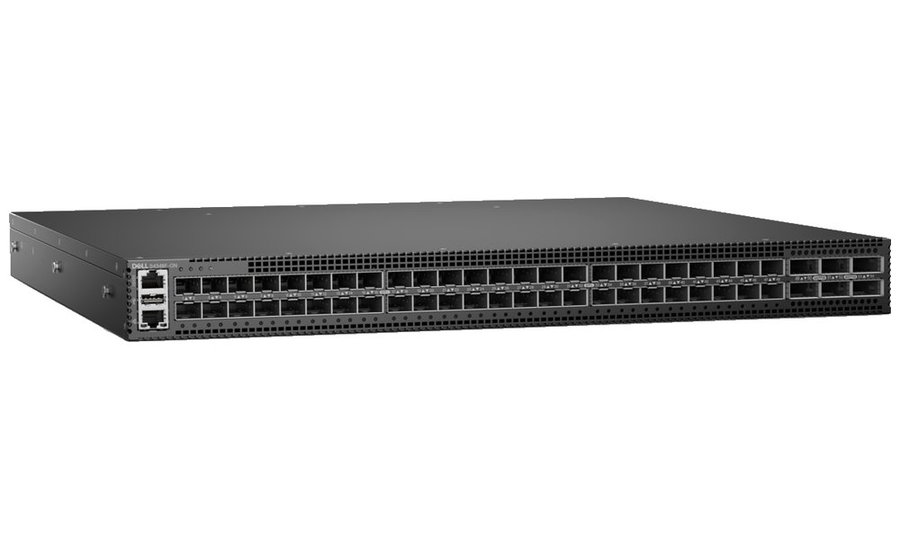 DELL PowerSwitch S4348T, 48x 10GBASE-T, 6x 100GbE QSFP28, IO to PSU, 2xPSU/ SONiC/ 3Y PS NBD on-site