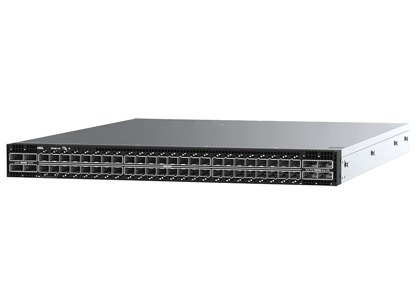 DELL PowerSwitch S5448F-ON,48x100GbE SFP56-DD+8x400GbE QSFP56-DD+2x10G SFP+,PSU to IO air,2xAC PSU, OS10/ 3Y PS NBD ons.